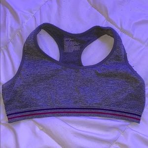 Grey Sports Bra